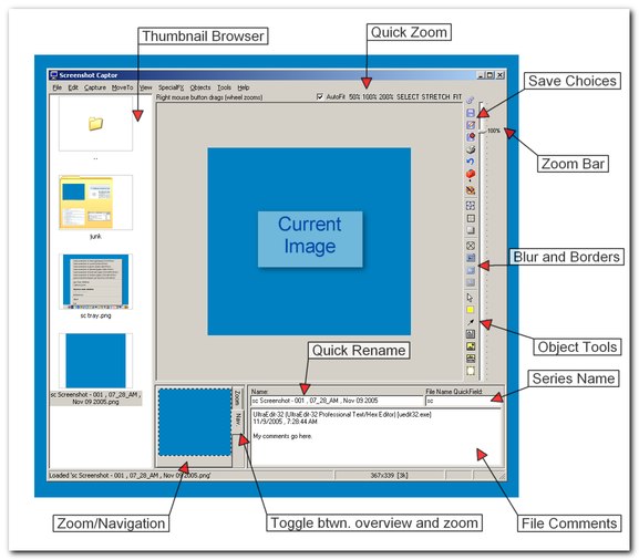 Screenshot Captor freeware screenshot
