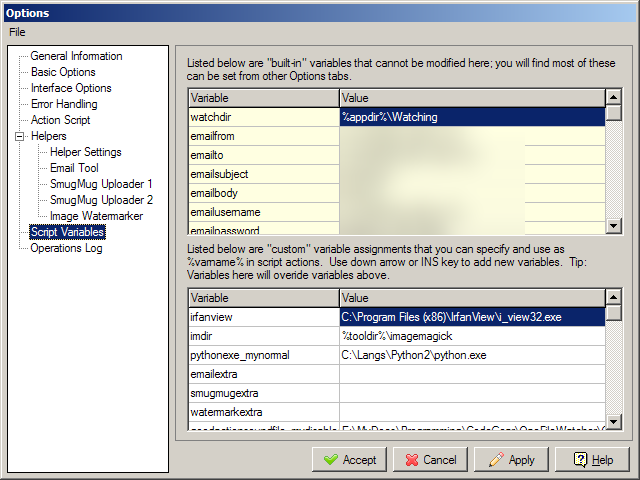 options_variables