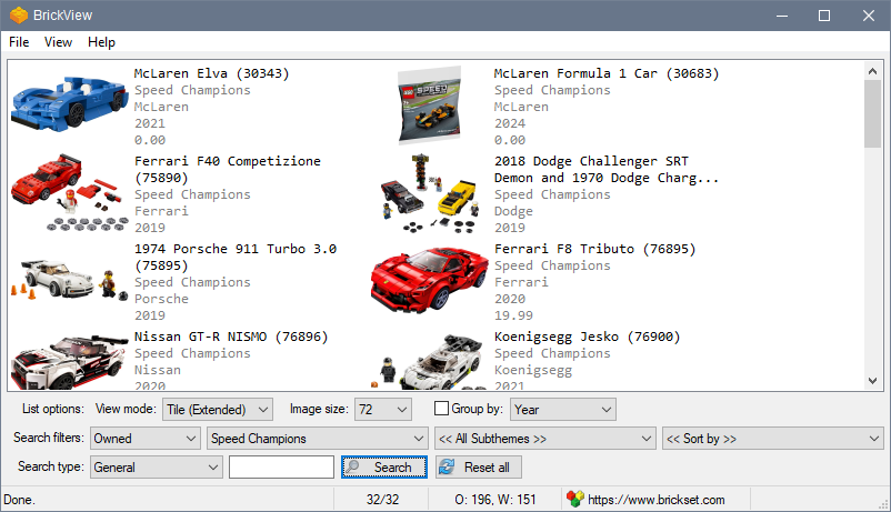 Main interface
