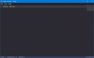 Simple Text Editor - Hello World.png