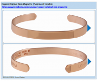 Sabona plain copper bracelet.png