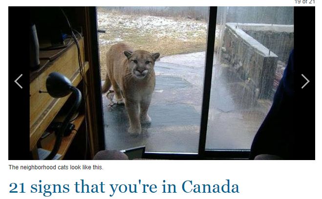 21 signs that you're in Canada.jpg