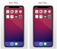 This iPhone X app lets you hide the unsightly notch from your homescreen.jpg