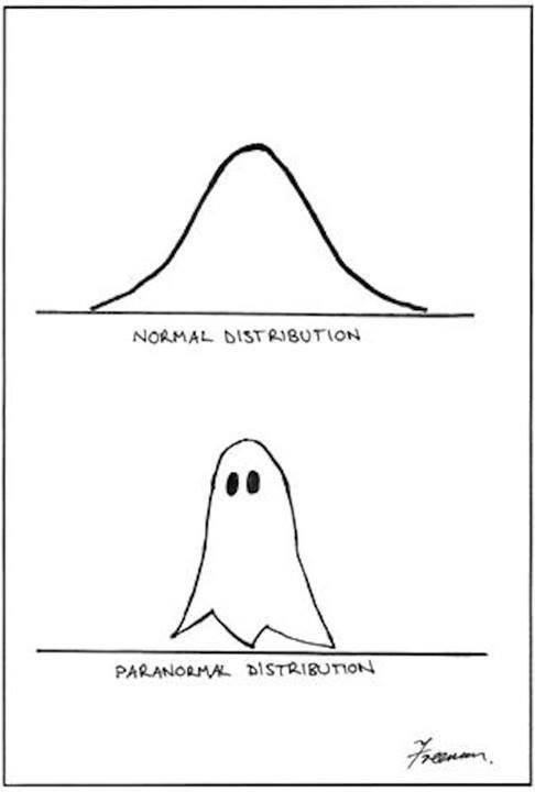 Statistics - normal paranormal distribution 02 (humour).jpg
