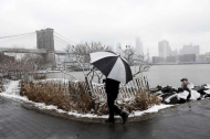 Police, fed up with lingering cold weather, 'arrests' winter.jpg