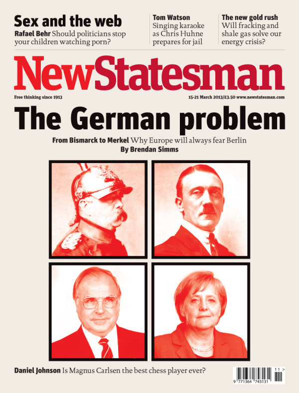 New Statesman front page for 15 March 2013 - The German Problem.jpg