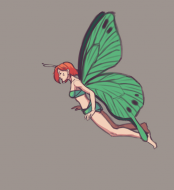 Flying Fairy - Animated .gif