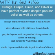 Orange, Purple, Circle, and Silver all have perfect rhymes despite popular belief as well as others.jpg