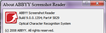 ABBY Bonus Screenshot Reader v9.0.0.1354 About.png