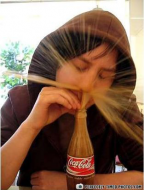 Nothing like a refreshing soda to perk you--and your nostrils--up.jpg