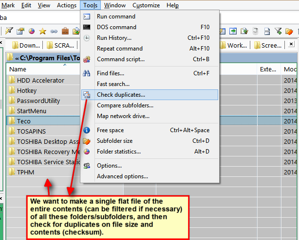 xplorer² duplicate checking 01.png