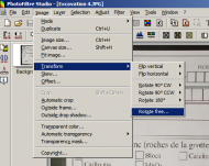 PhotoFiltre rotate tool location.png