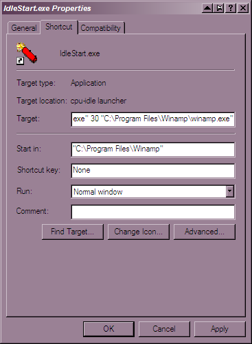 idlestart shortcut properties.png