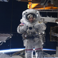 NASA Astronaut Jessica Meir Took a Space Selfie, Capturing her Reflection in the Space Station.jpg