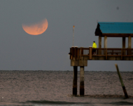 Super Blue Blood Moon off Pier 60 on Clearwater Beach Wednesday morning 1-31-18.jpg
