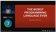 The Worst Programming Language Ever - Mark Rendle - NDC Oslo 2021.jpg