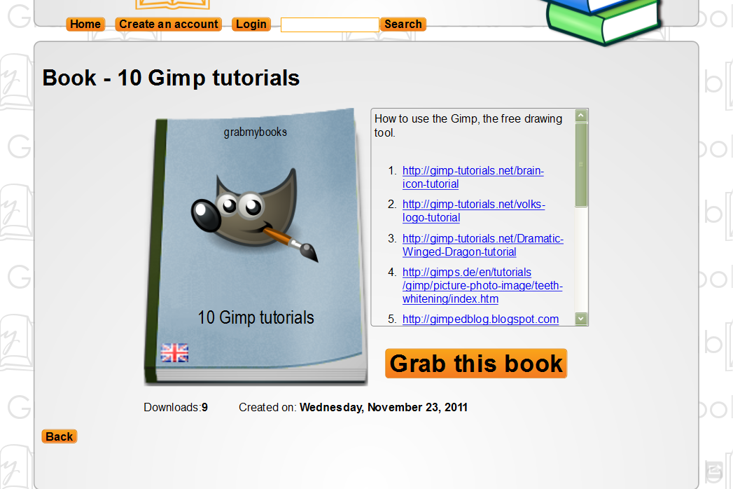 FireShot Pro capture #001 - 'GrabMyBookStore - Book - 10 Gimp tutorials' - www_grabmybookstore_com_book_11251266.png