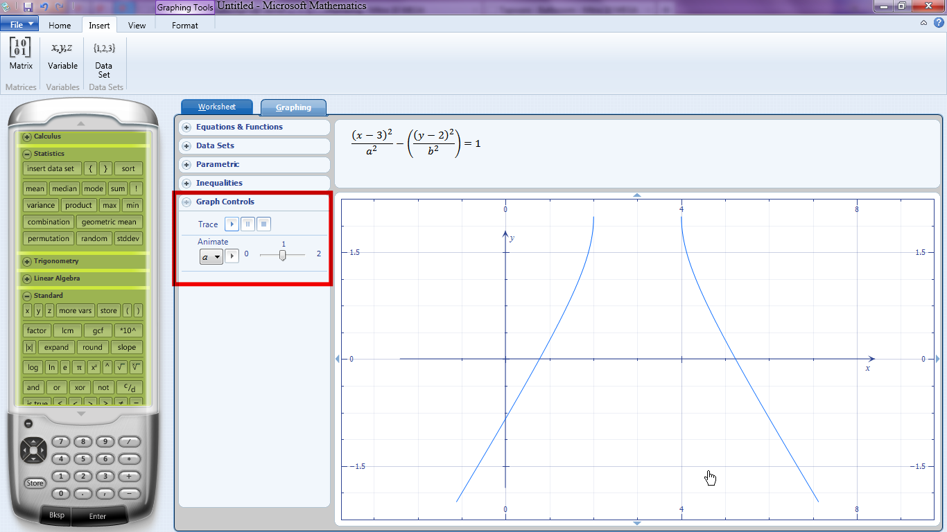 Microsoft Mathematics calculator - 04b Graphing.png
