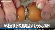 Missing engagement ring found 13 years later wrapped around a carrot.jpg