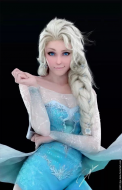 Believe it or not, this is actually a digital drawing and not a photo of a cosplayer dressed as Elsa from Frozen.jpg
