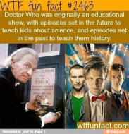 Dr. Who was originally an educational show.jpg