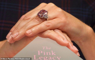 The $50 MILLION diamond - 'Virtually unheard of' 19-carat pink jewel is set to smash world record at auction.jpg