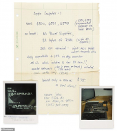 'A real deal' - Ad handwritten by Steve Jobs offering a circuit board and manual for Apple's first computer for $75 set for auction.jpg