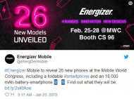 Energizer will launch 26 smartphones at MWC 2019, including foldable device.jpg