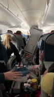 Turbulence so severe it flipped the drink cart_ ‘We did a nose dive... twice.jpg