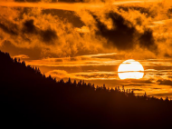 A sunset last week in Issaquah, Wash., a suburb of Seattle..jpg