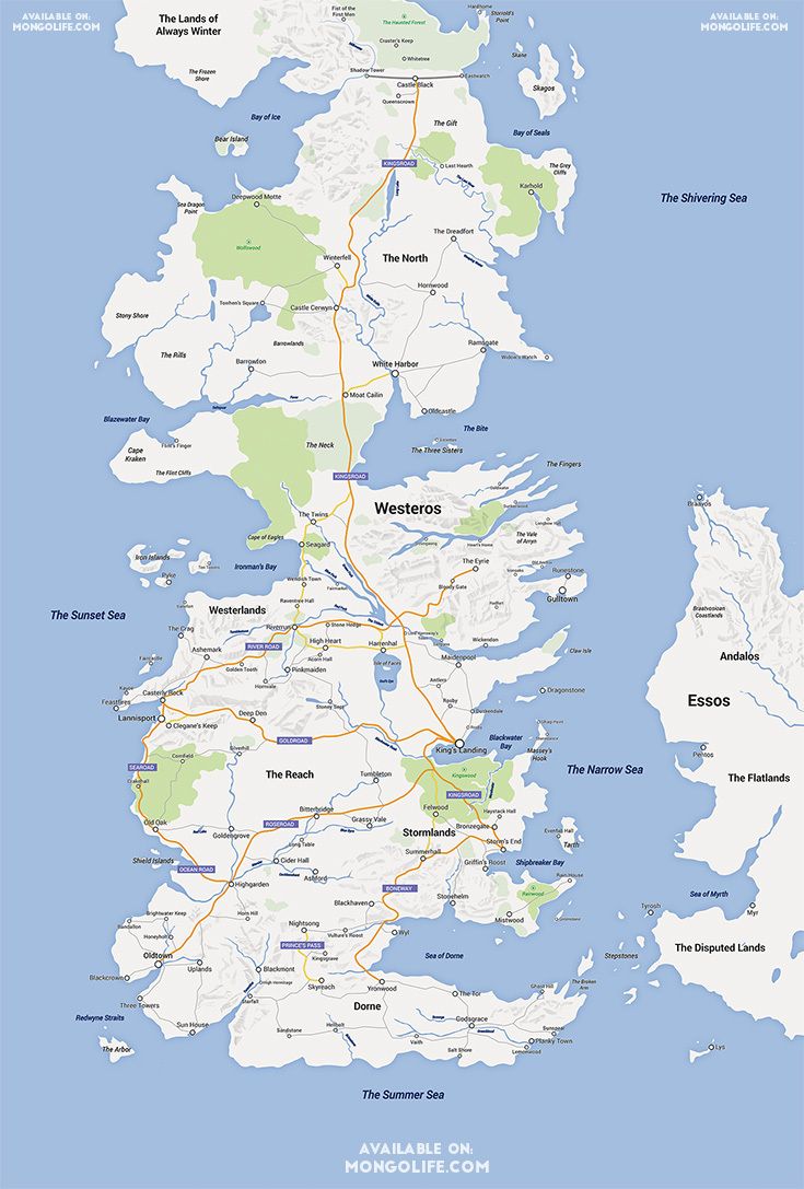 This 'Game of Thrones' fan created a totally plausible Google Map of Westeros.jpg
