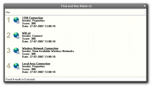 farr bplugin NetworkConnections
