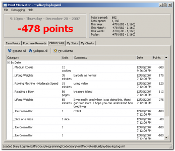 pmo log
